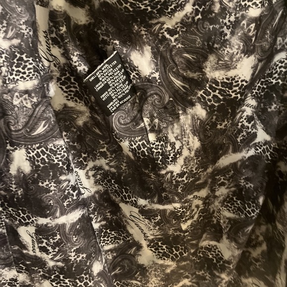 Guess Black Wool Pea Coat,‎ Pirate-core, Preppy - Picture 8 of 12